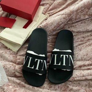 Valentino Slides,Size 38(8)